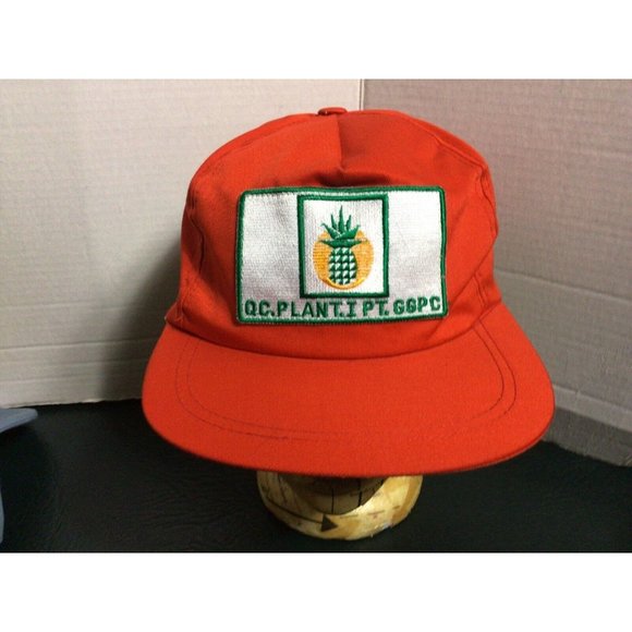 PT Great Giant Pineapple Co snap back Trucker Hat Vintage Lot Of 4 - Picture 12 of 12